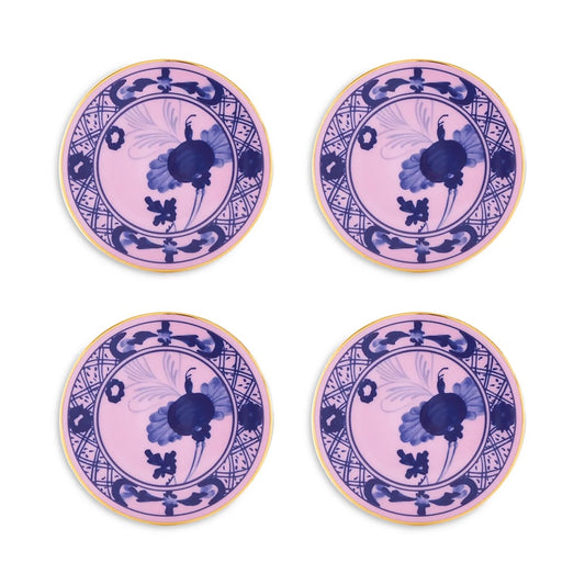 Oriente Italiano Azalea 4pc. Coaster Set