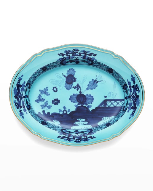 Oriente Italiano Iris Platter Ginori 1735