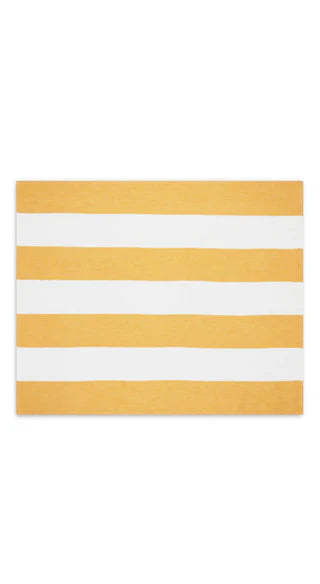 Irish Linen Yellow Tea Towel