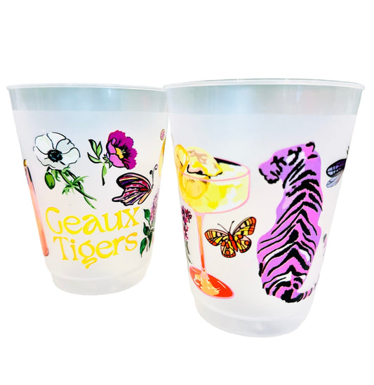 Geaux Tigers Shatterproof Cups