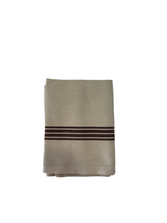 Charvet Tea Towel Piano Beige