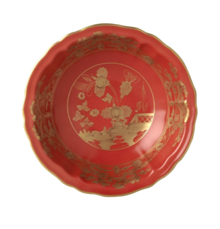 Oriente Italiano Rubrum Fruit Bowl by Ginori 1735