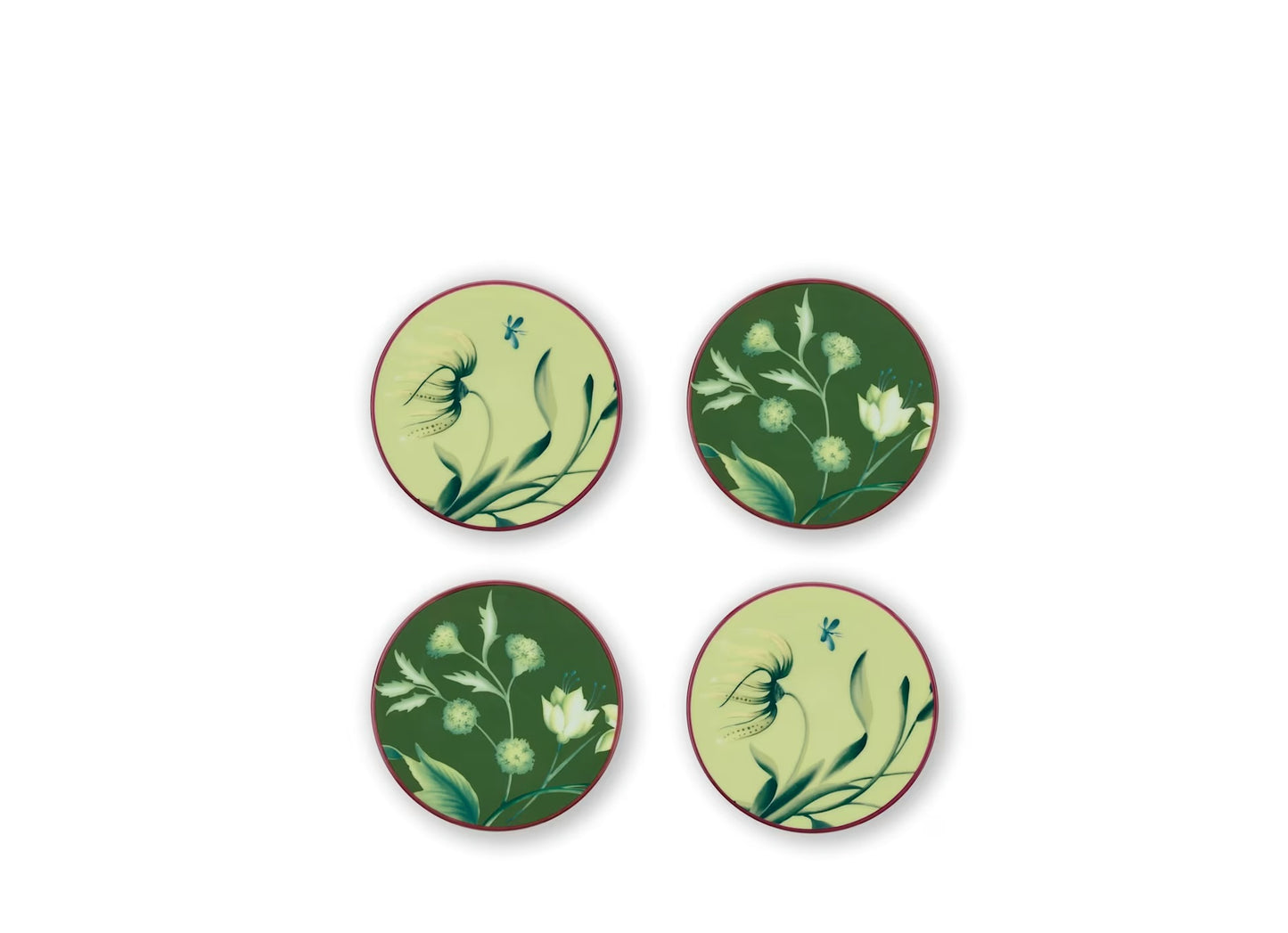Florenza Acanto Coasters by Ginori 1735