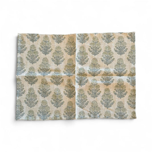 Woven Linen Placemats, Marigold - Set of 6