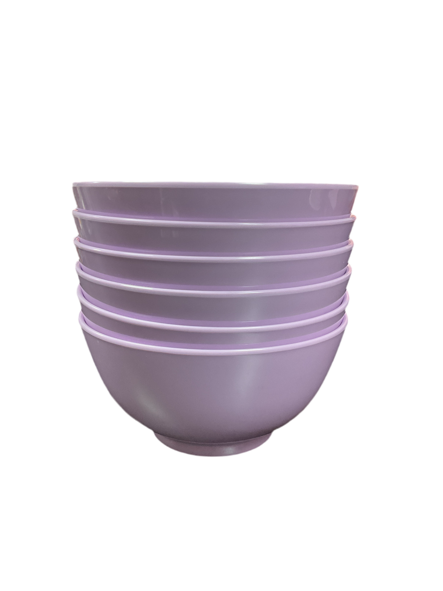 Melamine Bowls Purple S/6