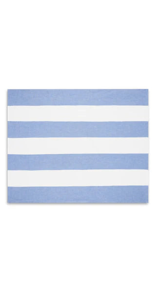 Irish linen blue tea towel