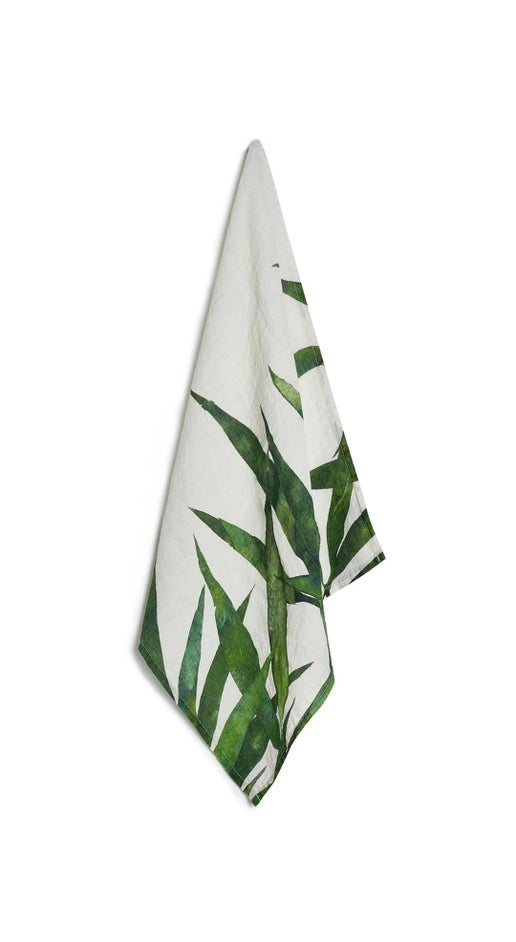 Les Palmiers Linen Napkins Set Of 4