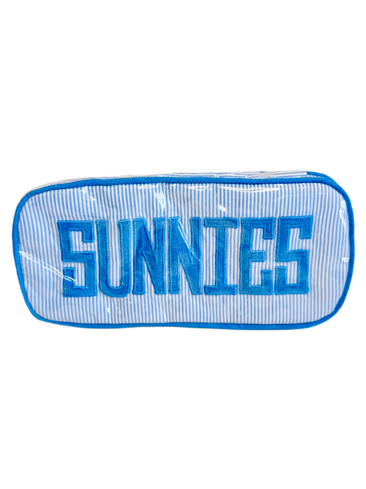 Walker Valentine Sunnies Case - Blue Stripe