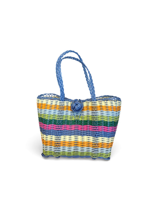 The Lilley Line Multi Stripe Bright Berry Basket
