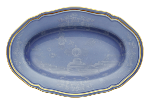 Oriente Italiano Pickle Dish, Pervinca