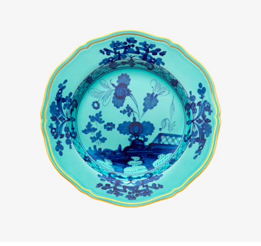 Oriente Italiano Iris Dinner Plate by Ginori 1735