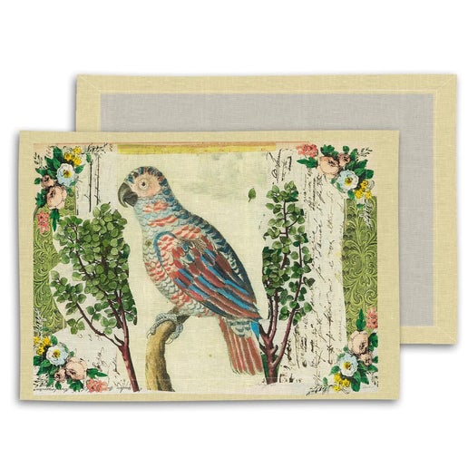 S/6 Parakeet Table Mats