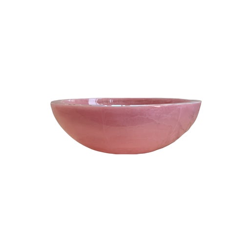 Medium Resin Salad Bowl Pink