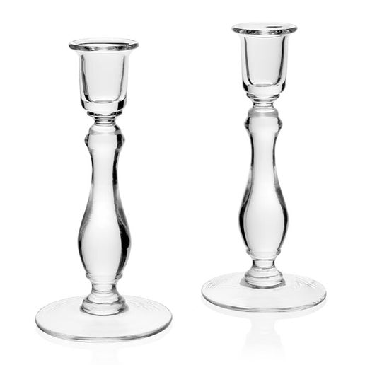 Meryl Pair Of Candlesticks 8"