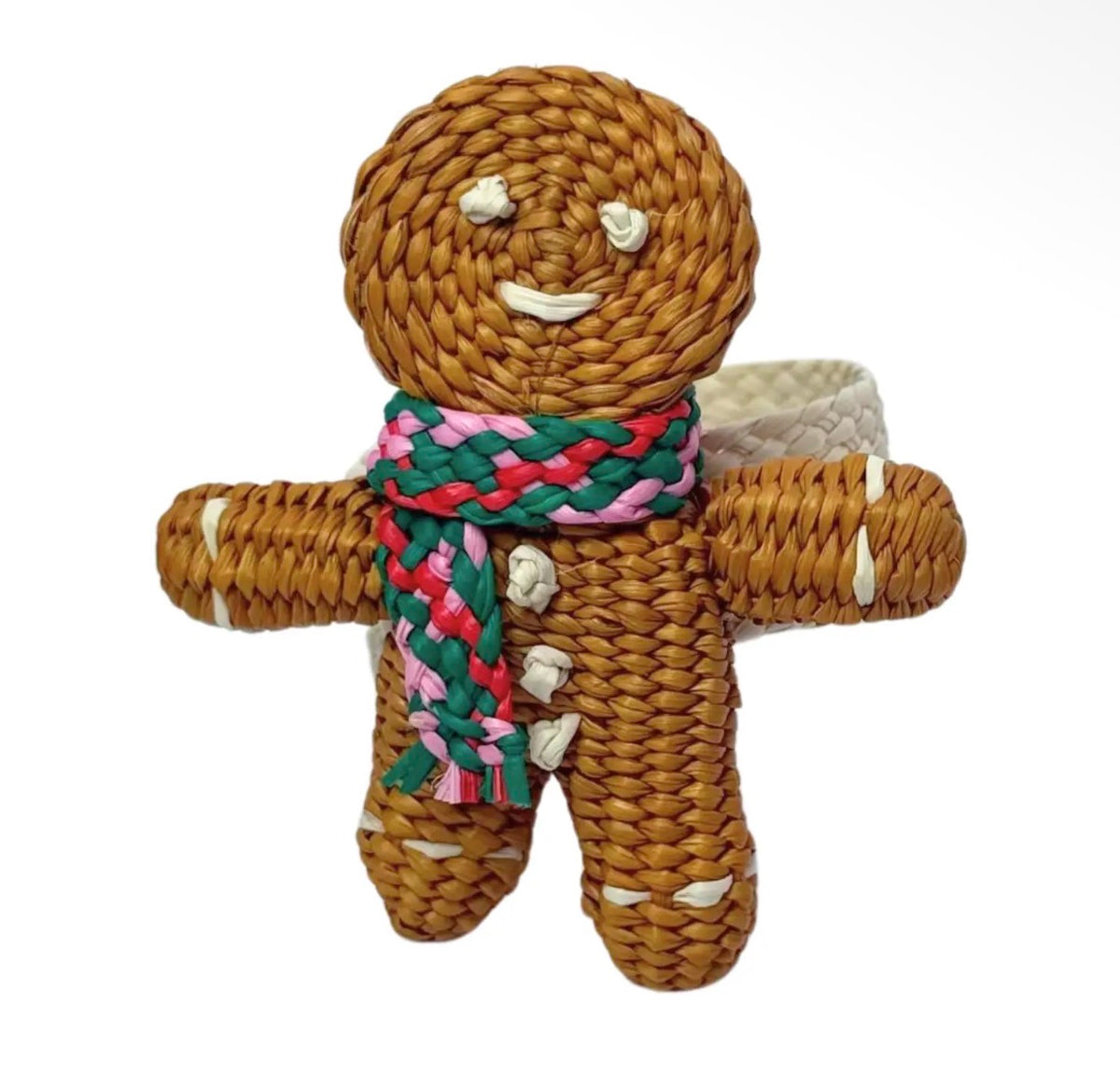 Set of 4 - Gingerbread Man Napkin Ring