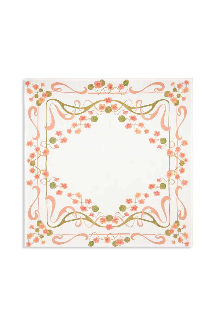 Nasturtium napkins