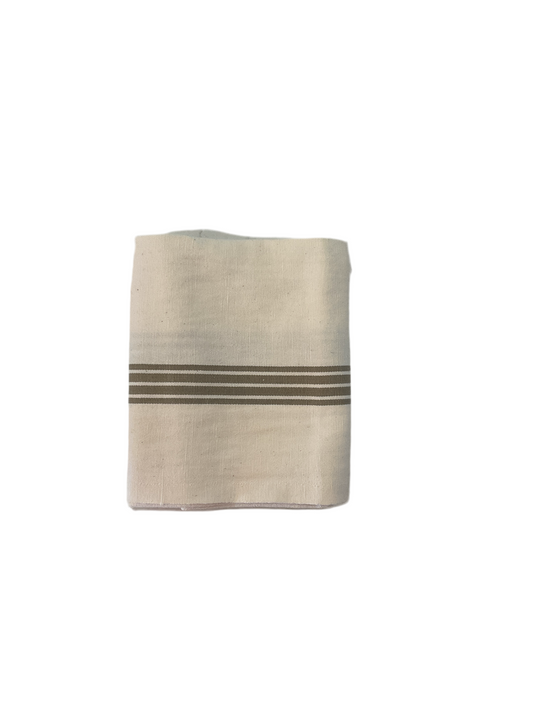 Charvet Tea Towel Piano White