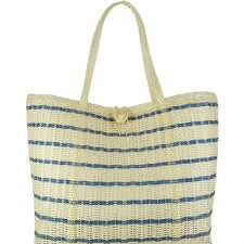 The Lilley Line Pearl Sailor Stripe Medium Market Bag