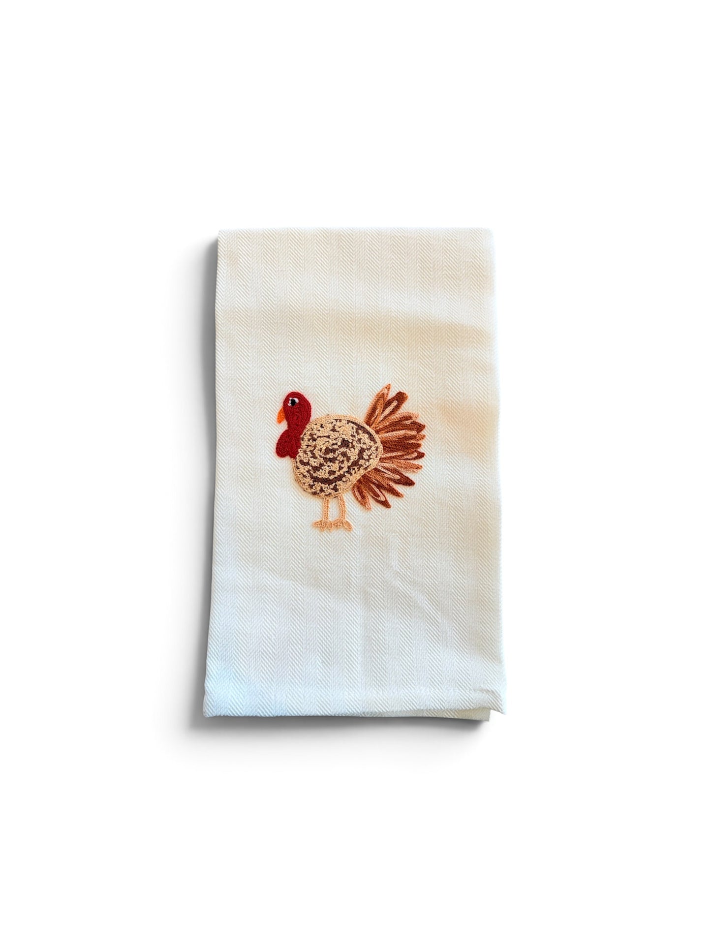 Turkey Embroidered Italian Tea Towel