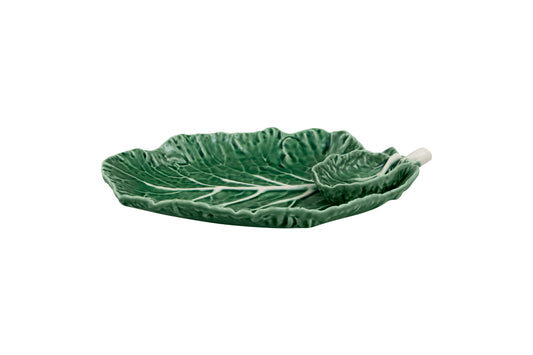 Cabbage Leaf with Small Bowl