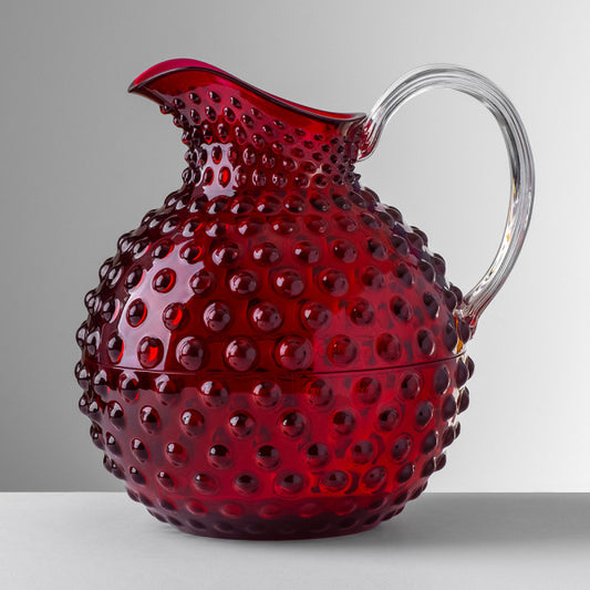 Ruby Textured Acrylic Pitcher