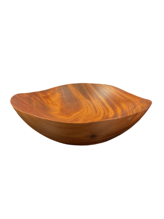 Wooden Bowl Shallow