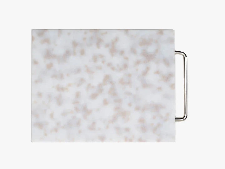 Large Gray and White Cutting Board