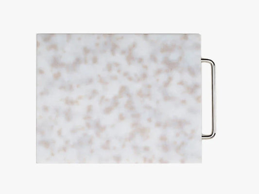 Large Gray and White Cutting Board