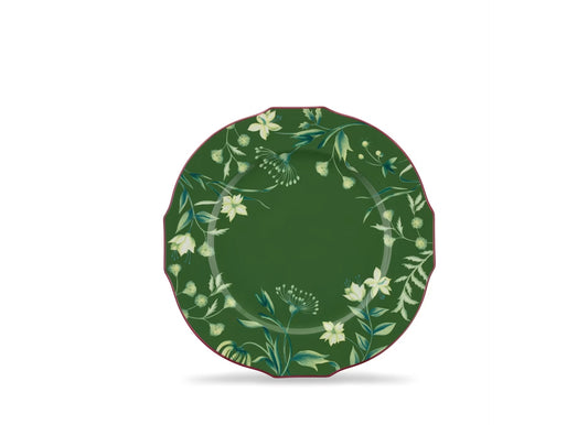 Florenza Acanto Green Charger Plate by Ginori 1735