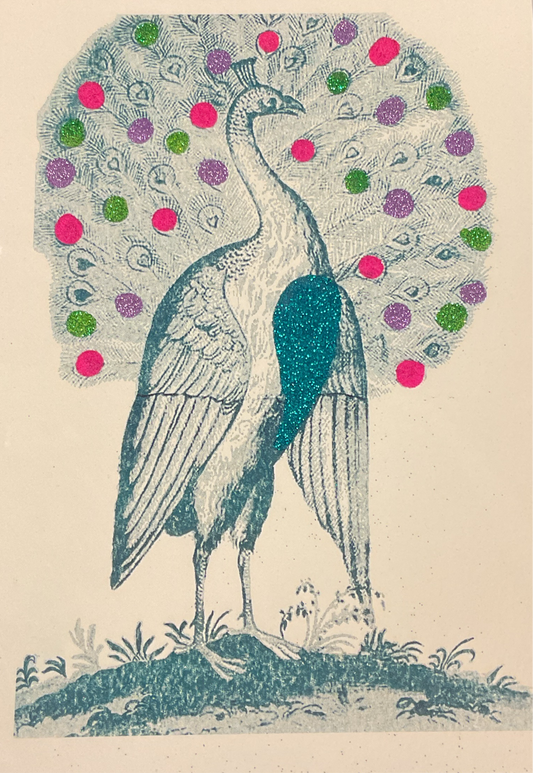 Prince Peacock Art Print