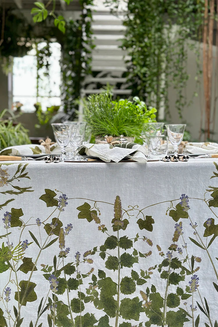 Herb Garden Tablecloth