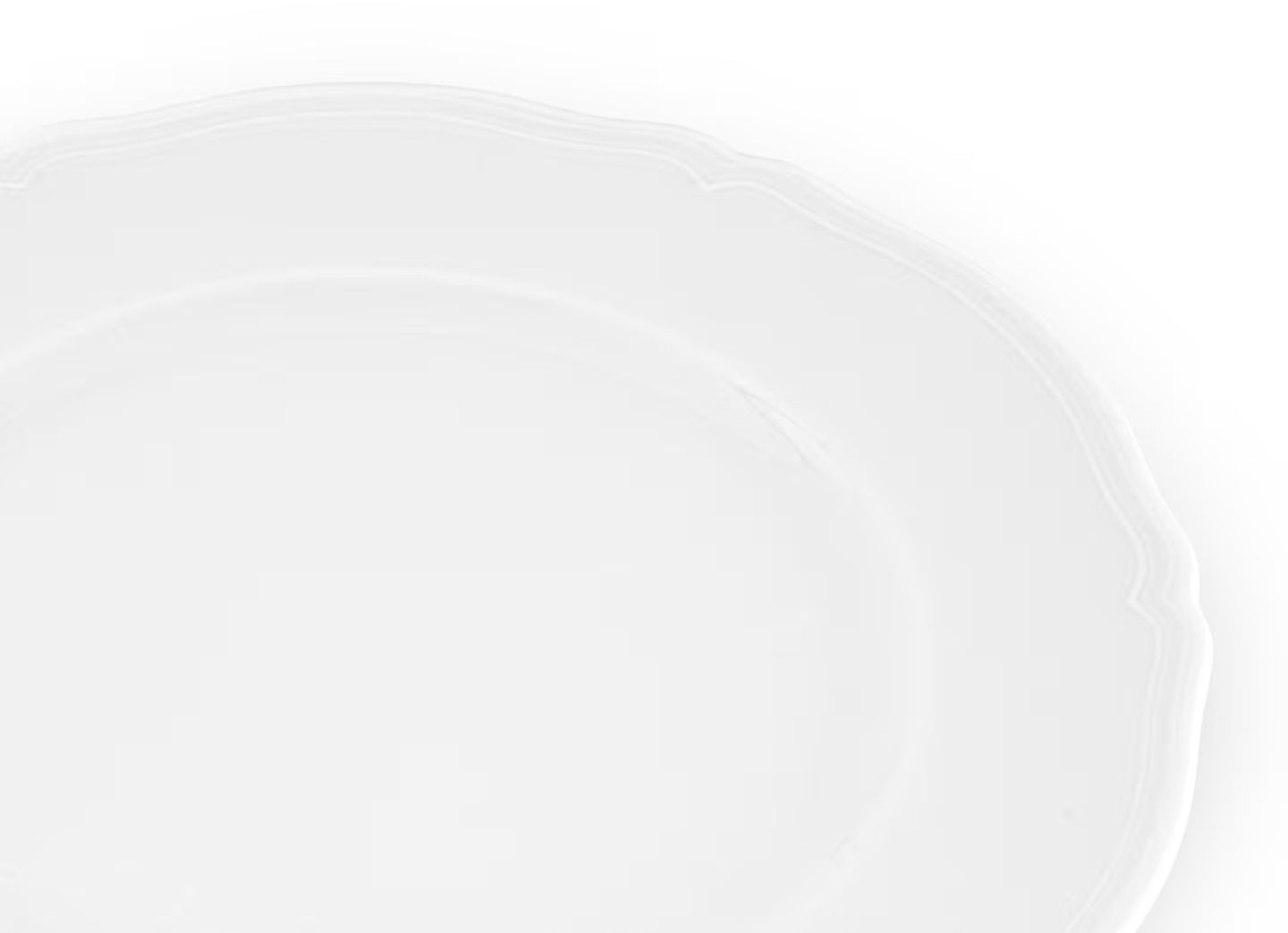 Antico Doccia Charger Plate