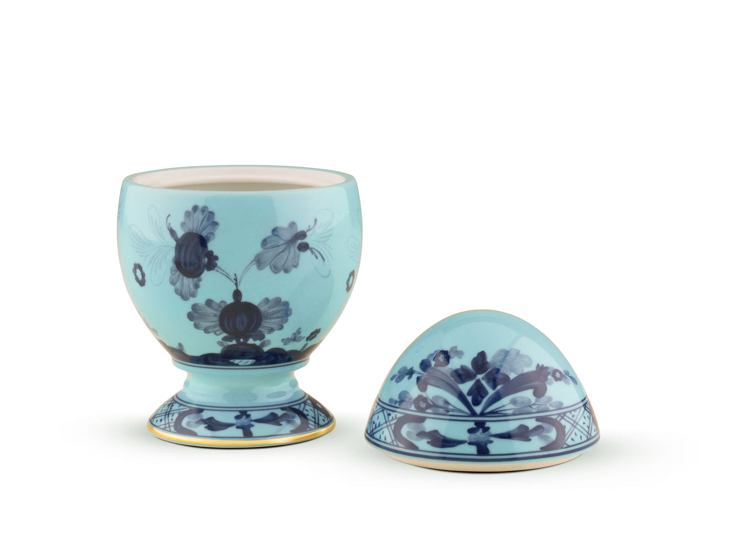 Oriente Italiano Iris Egg by Box Ginori 1735