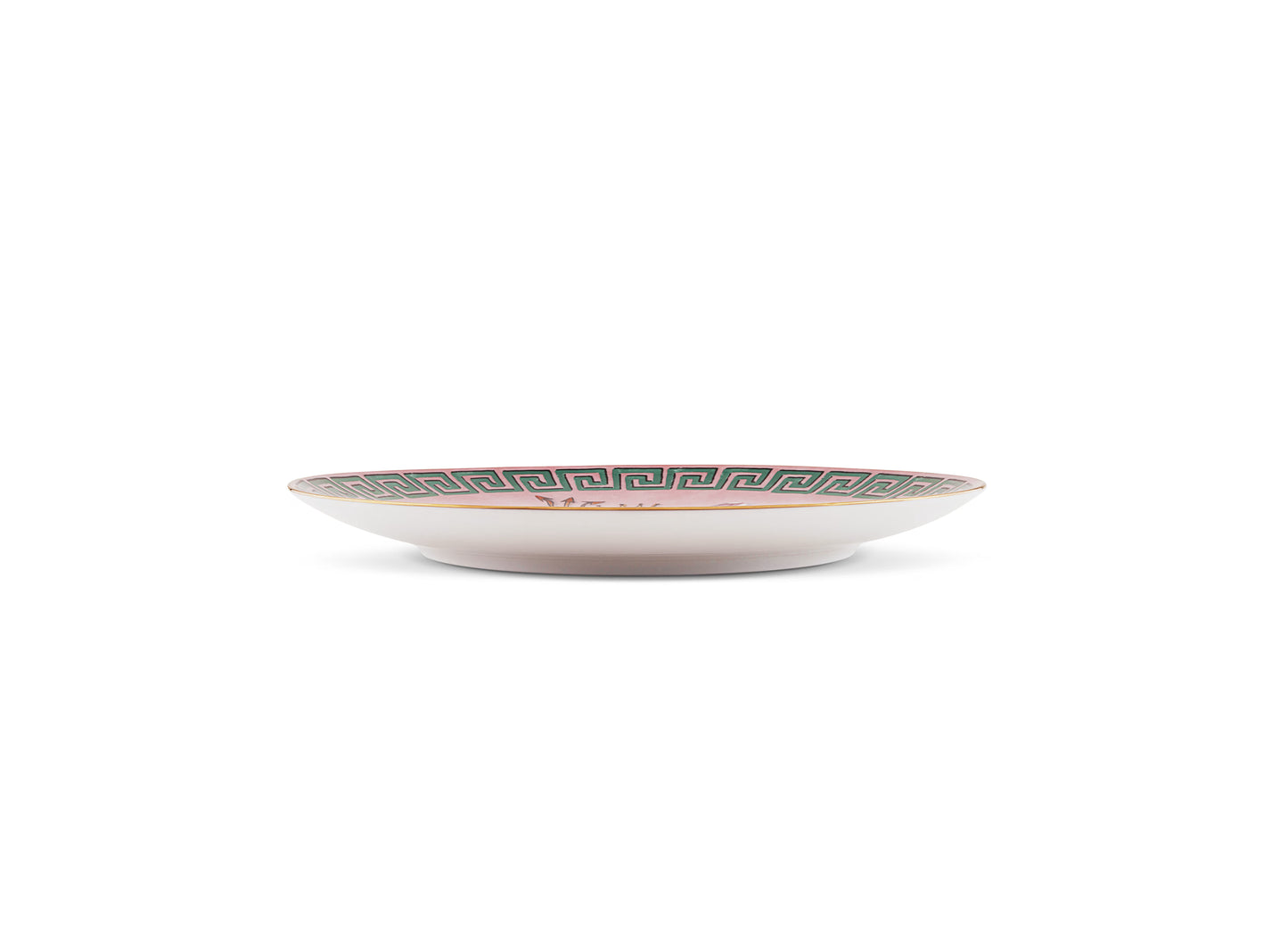 Il viaggio di Nettuno Pink Charger Plate by Ginori 1735