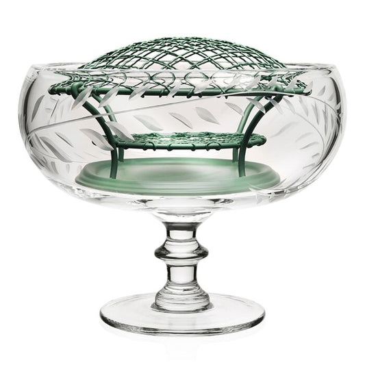 Jasmine Footed Rosebowl w/ Wire