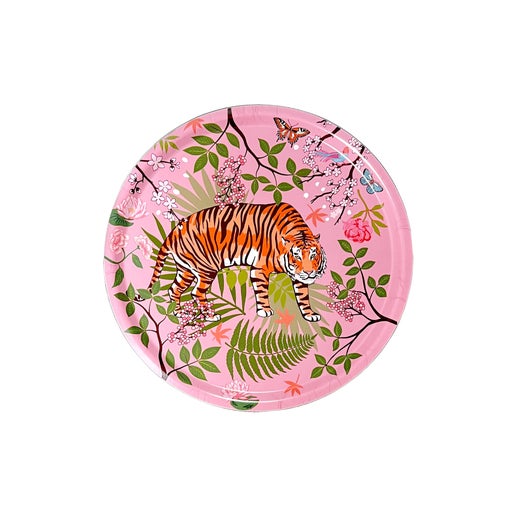 Round tiger tray