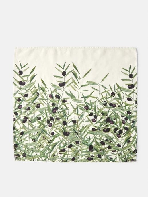 L'Olivier Linen Tablecloth