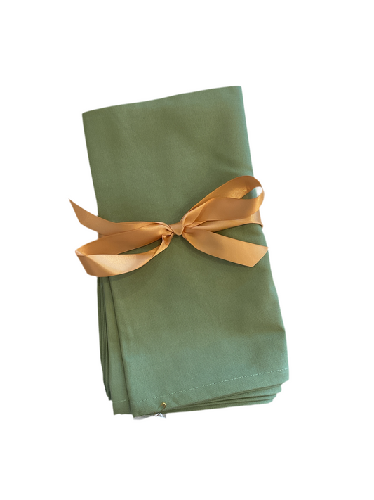 Set of 6 Napkins Green