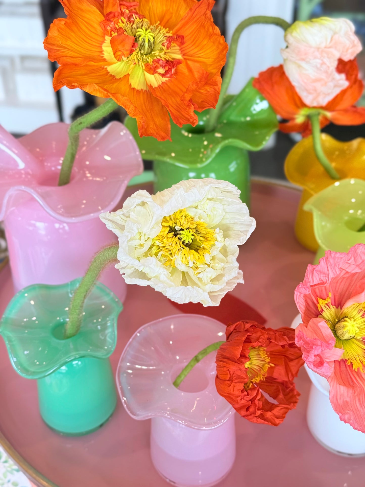 Candy Bud Vase Small- Light Blue