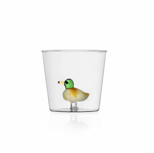 Duck and Fish Tumblers, set of 2