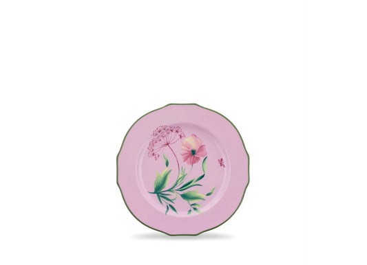 Florenza Malva Pink Dessert Plate by Ginori 1735