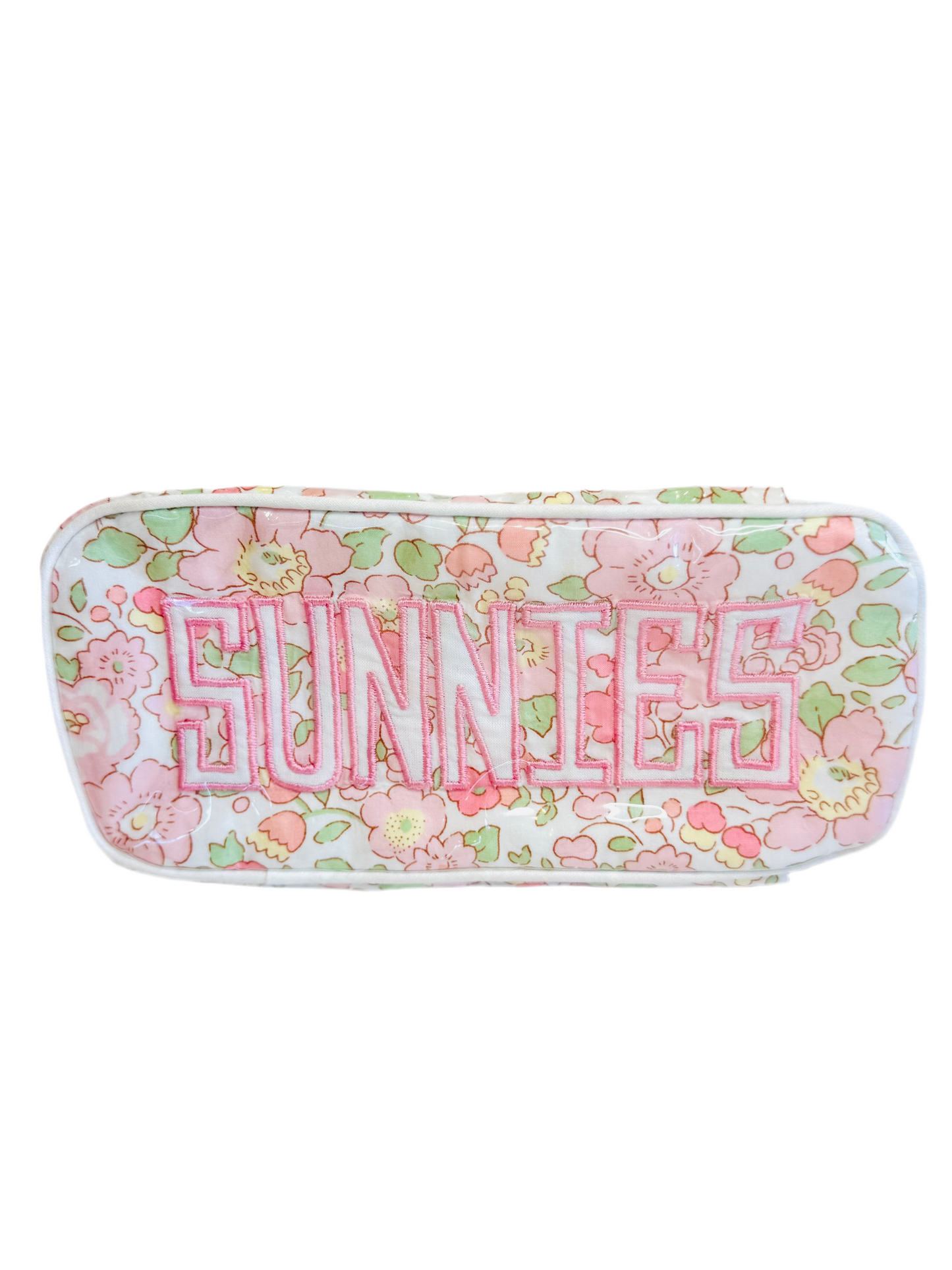 Walker Valentine Sunnies Case - Light Pink Liberty Floral Fabric
