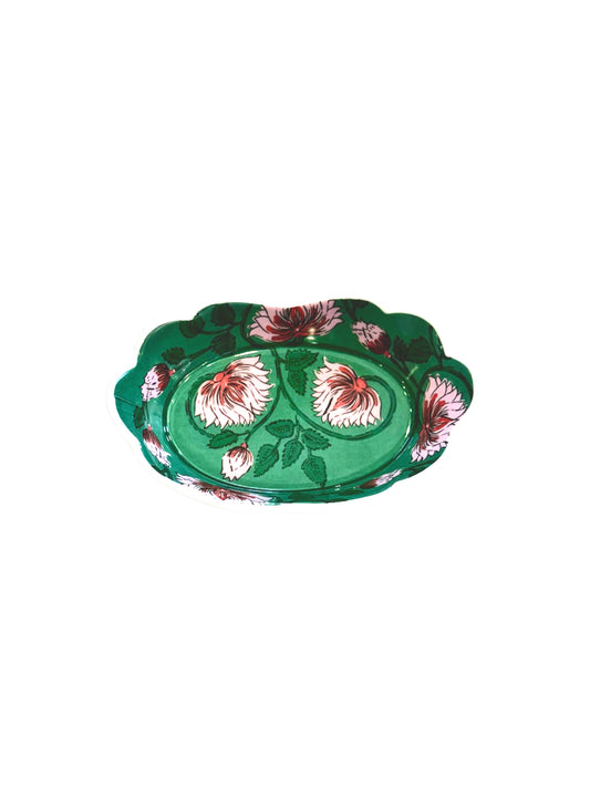 Spice Trail Trinket Dish- Green