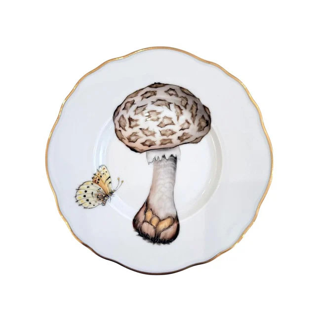 Anna Weatherly Forest Mushrooms Salad/Dessert Plate 5