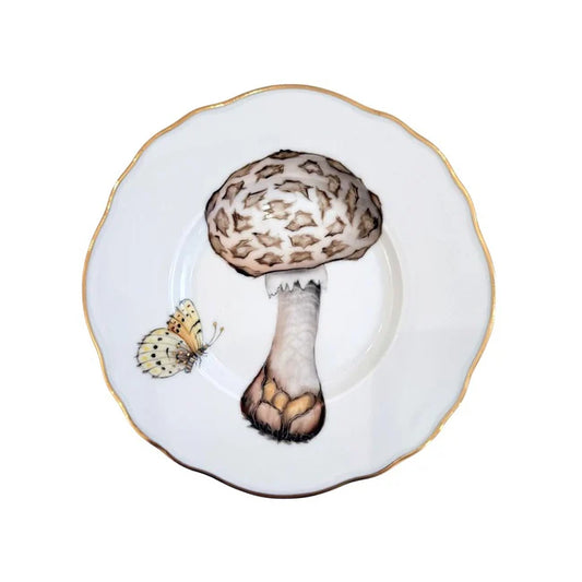 Anna Weatherly Forest Mushrooms Salad/Dessert Plate 5