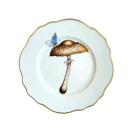 Anna Weatherly Forest Mushrooms Salad/Dessert Plate 3