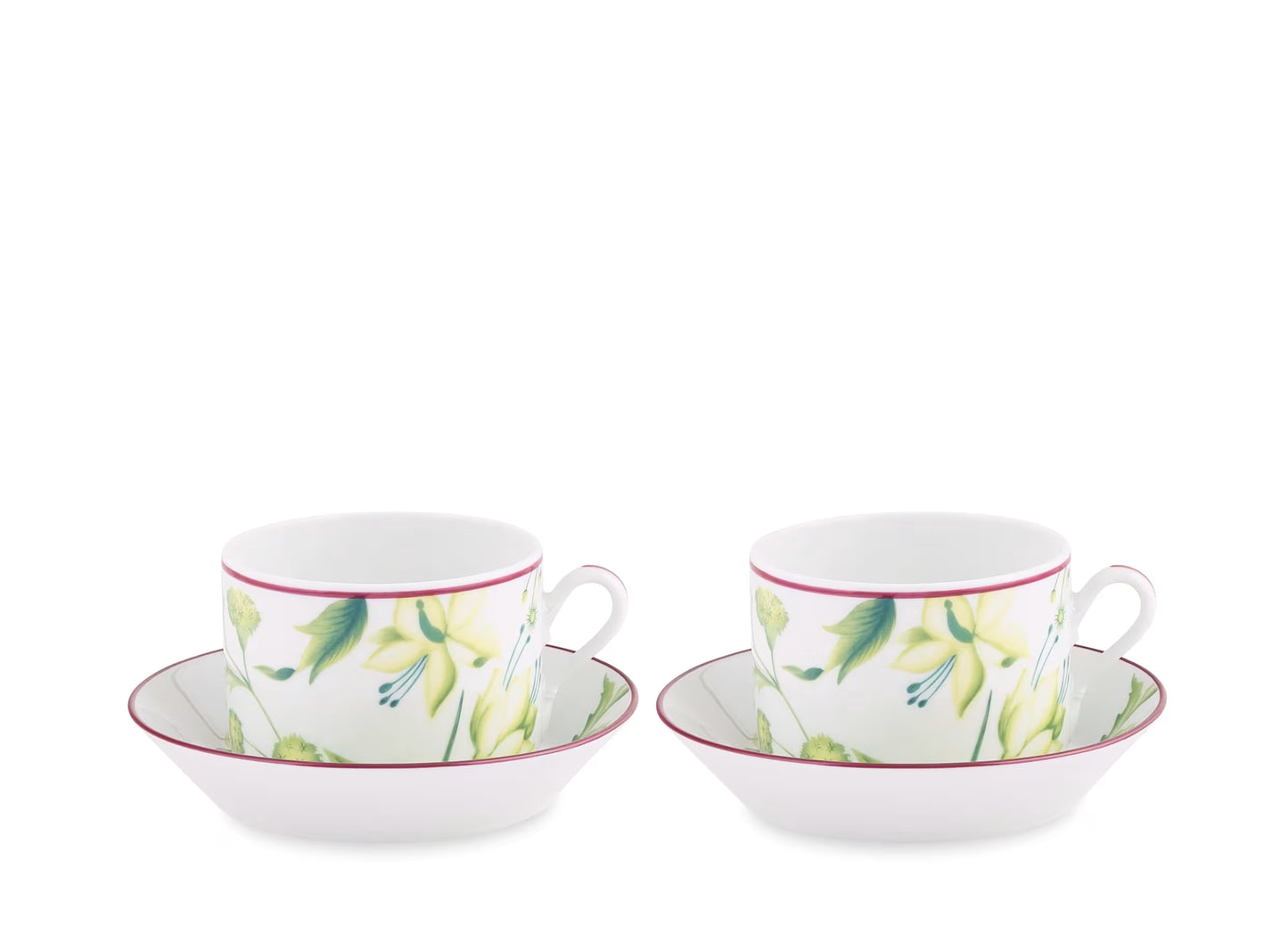 Florenza Acanto Tea Set for 2 by Ginori 1735