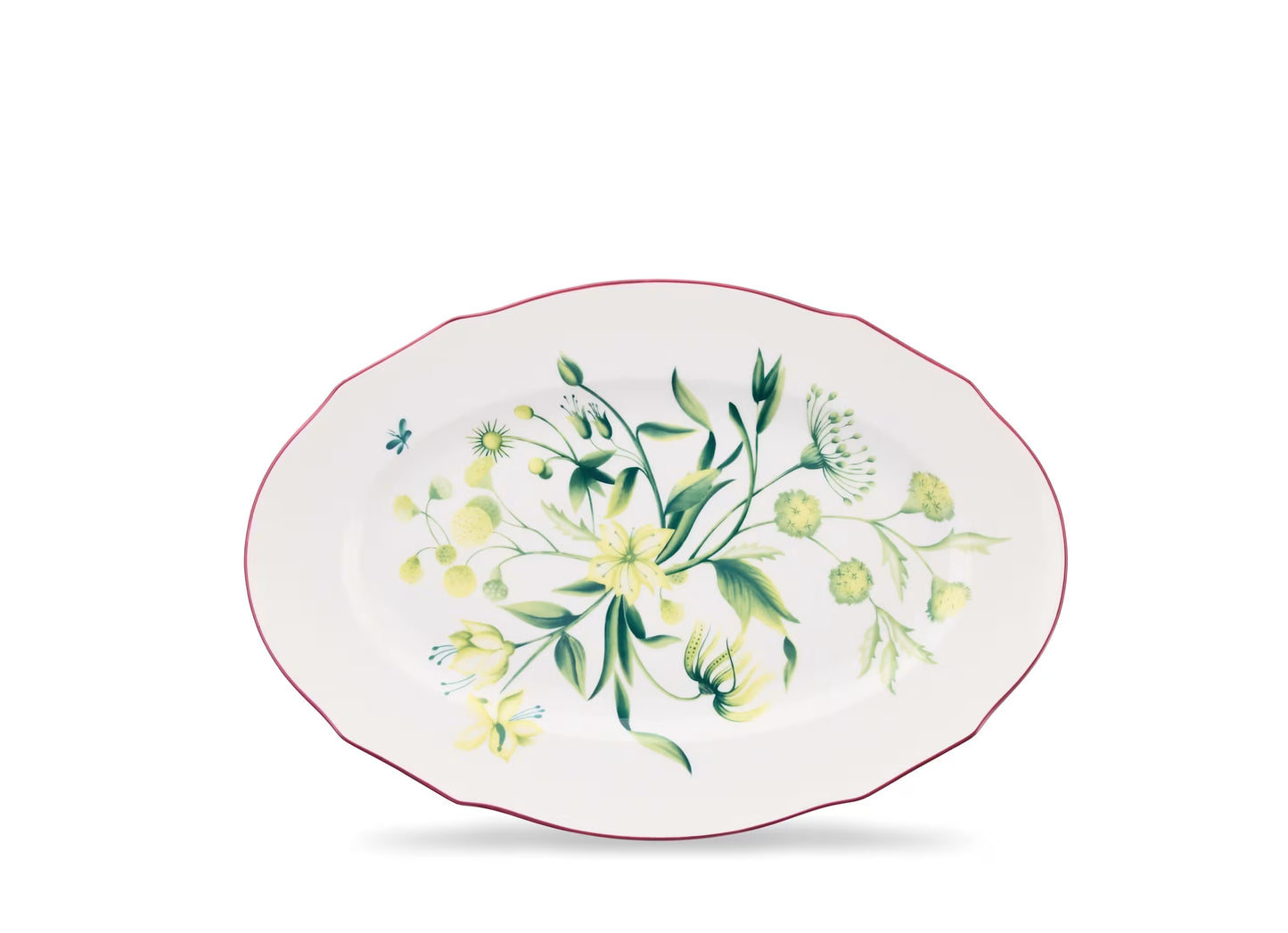 Florenza Acanto Oval Platter by Ginori 1735