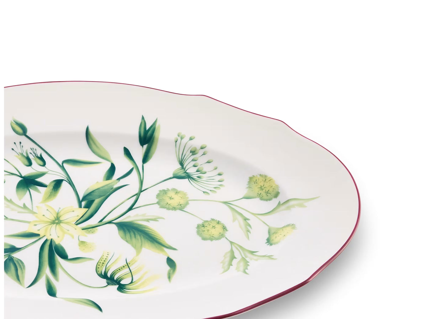 Florenza Acanto Oval Platter by Ginori 1735