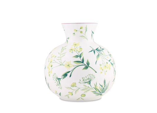 Florenza Acanto Spherical Vase by Ginori 1735